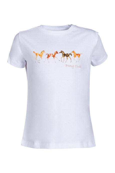 HKM Kids T-shirt -Pony Club- #colour_white