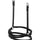 Acavallo Flash Noseband Quick Coupling #colour_black