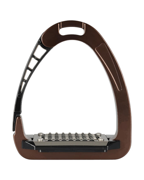 Acavallo Arena AluPro Stirrups #colour_brown