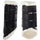 Acavallo Hind Brushing Boots Faux Sheepskin & Triple Hook-And-Loop Closure #colour_black