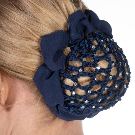 HKM Hair Net -Crystal- #colour_deep-blue