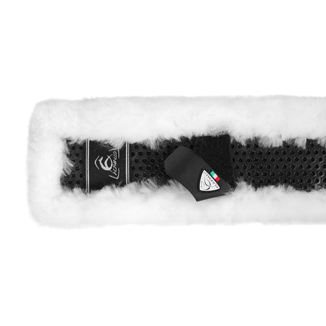 Acavallo Girth Sleeve Gel Classic Sheepskin #colour_white
