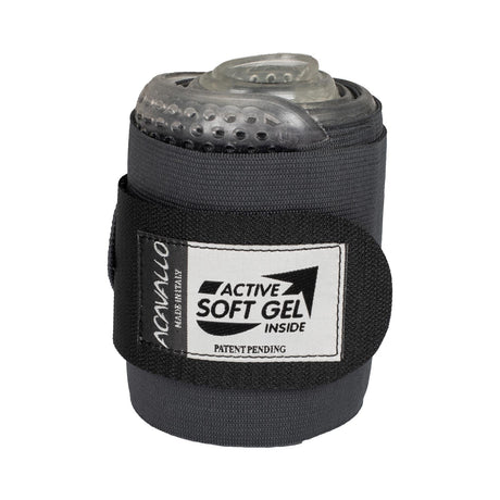 Acavallo Elastic Bandages Classic Gel #colour_grey