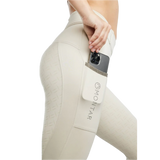 Montar MoGloria Caviar Tape Hybrid Pull-On Full Grip Riding Tights #colour_light-silver-grey