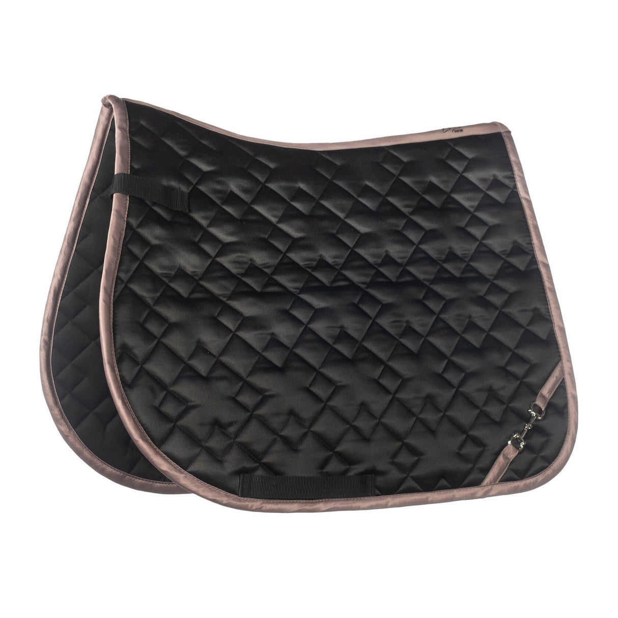 HKM Saddle Cloth -Golden Bit- #colour_black