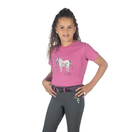 HKM Children's T-shirt -Sparkle- #colour_pink