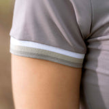 HKM Children's Polo Shirt -Amalfi- #colour_taupe