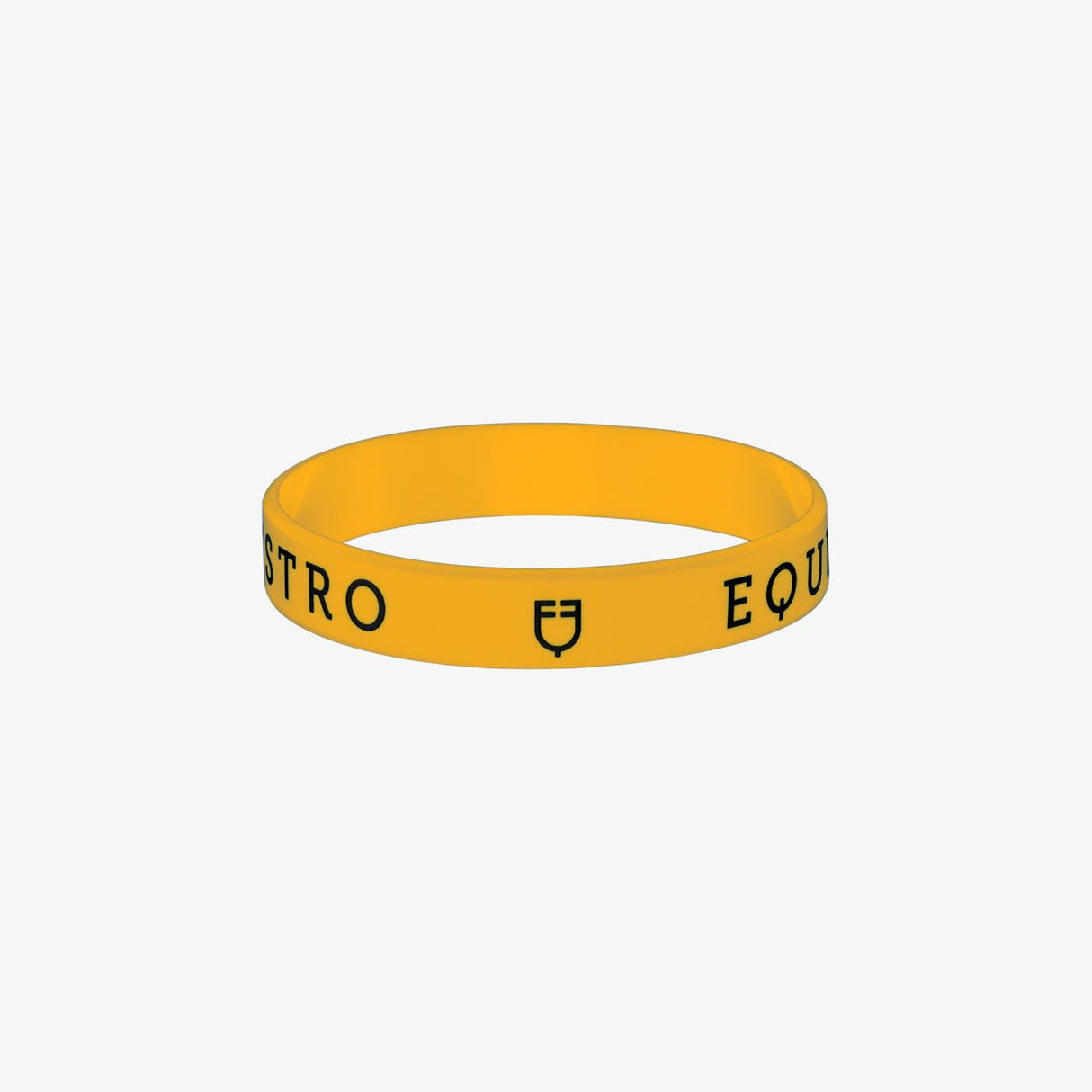 Equestro Silicon Brachelet #colour_black-yellow