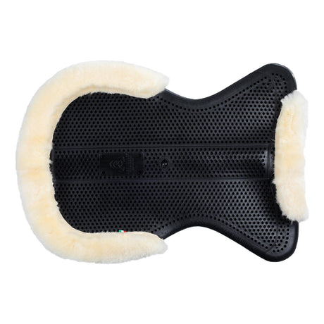 Acavallo Gel Ns-S Classic-S 1/2 Cut-Out Dri-Lex Flat #colour_natural-black