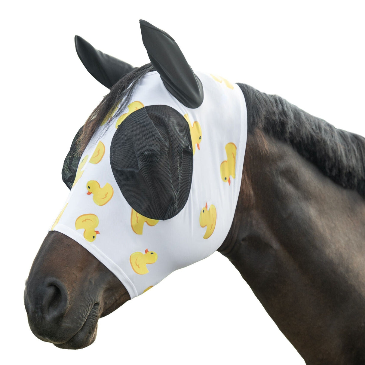 HKM Anti-Fly Mask -Duck- #colour_yellow