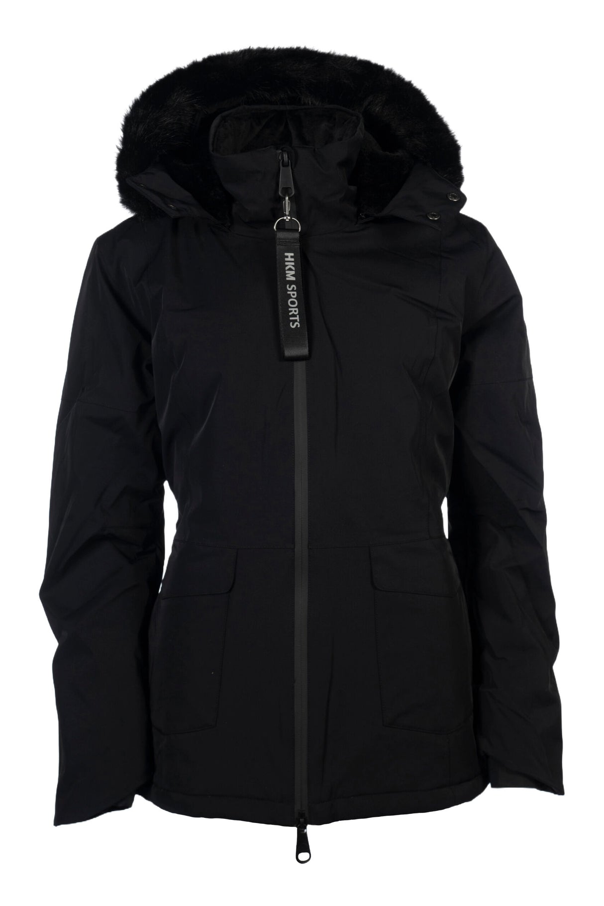 HKM Ladies Riding Jacket -Minnesota- #colour_black