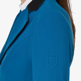 Equestro Women's Three-Button Competition Jacket #colour_blue