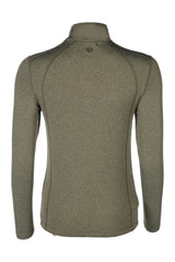 HKM Children's Functional Shirt -Essentials Winter- #colour_olive-green