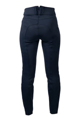 HKM Ladies Silicone Full Seat Riding Breeches -Pearl City- #colour_deep-blue