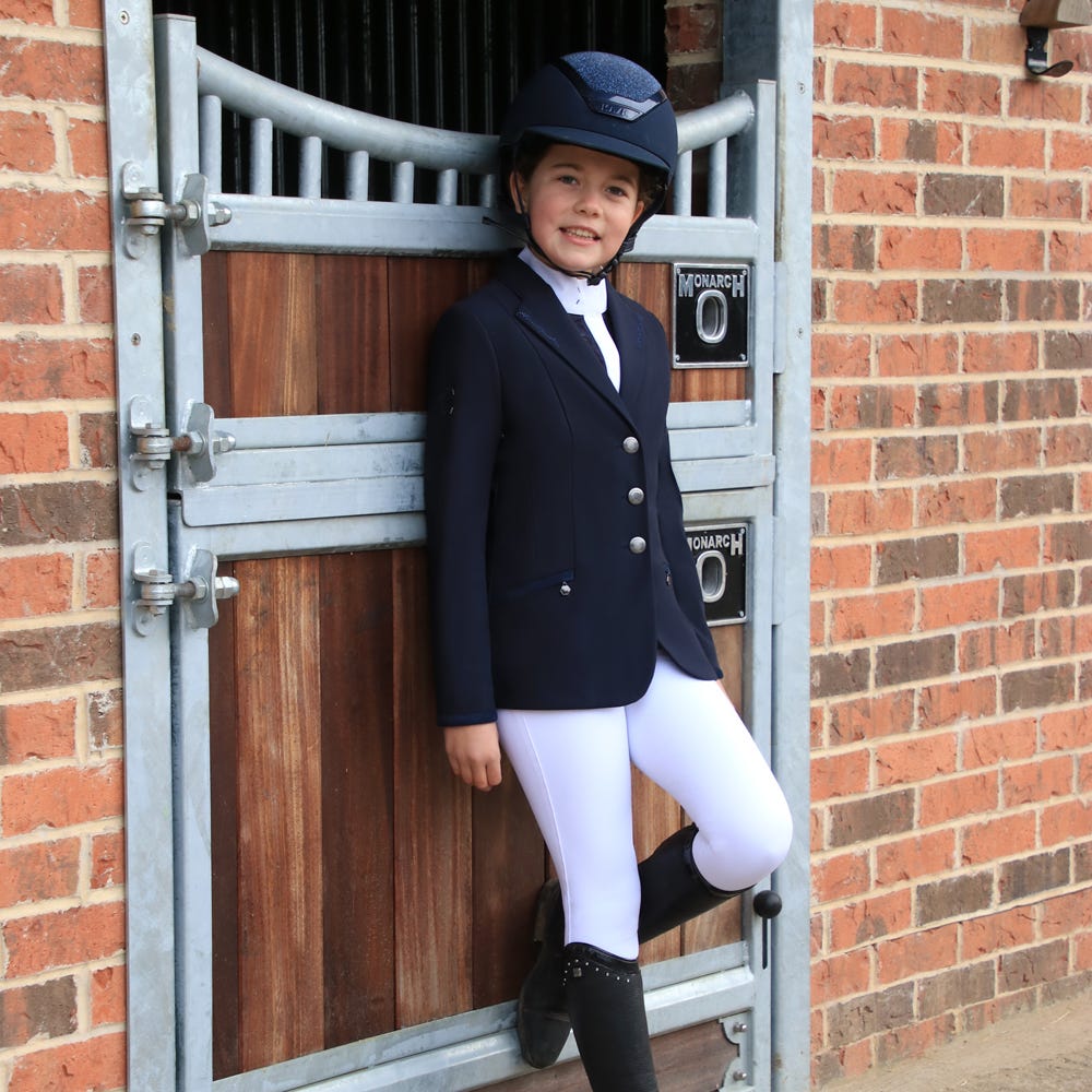 Coldstream Next Generation Children's Eckford Crystal Breeches #colour_white