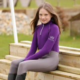 Hy Sport Active Young Rider Base Layer #colour_royal-violet