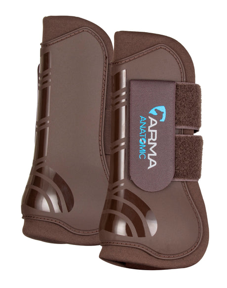 Shires ARMA Tendon Boots #colour_brown-brown