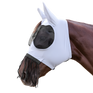 Waldhausen Puck Fly Mask With Nose Fringes #colour_silver-grey