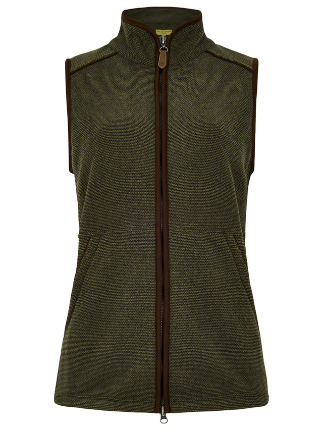 Dubarry Womens Carbury Gilet #colour_olive