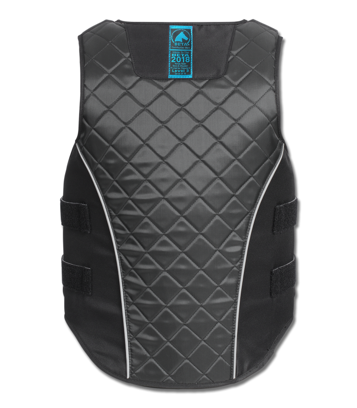 SWING Adult Swing Body Protector P19 With Zip #colour_black-grey