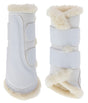 Covalliero Fleeced Lined Brushing Boots #colour_white
