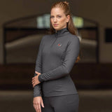 Covalliero Anniversary Ladies Active Shirt #colour_graphite