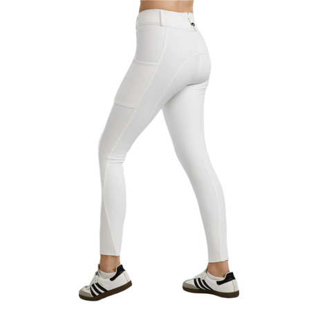 Montar Megan Full Seat Breeches with Phonepockets #colour_white