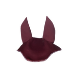 HKM Ear Bonnet -Livigno Mesh- #colour_bordeaux