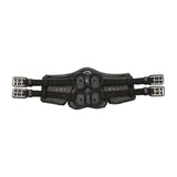 Stubben Equi-Soft® Saddle Girth with Cover - Ebony #colour_vachette-leather-black