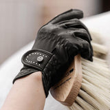 ELT Child Allrounder Glitter Riding Glove #colour_black