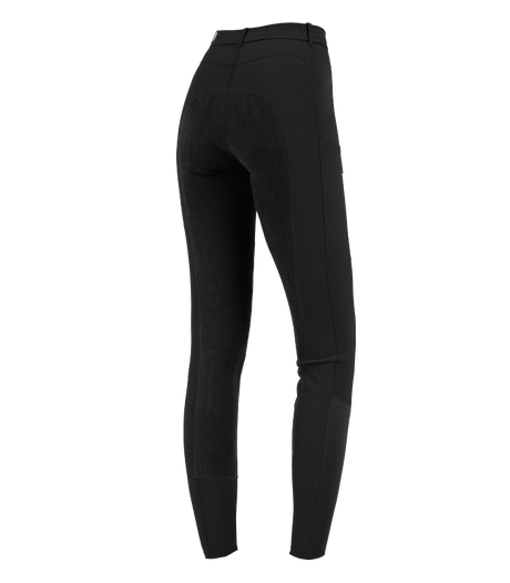 E.L.T Micro Sport Ladies Riding Breeches #colour_black