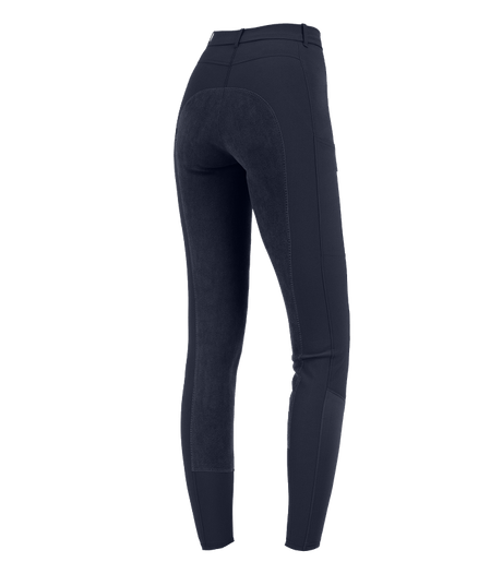 E.L.T Micro Sport Ladies Riding Breeches #colour_night-blue