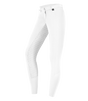 E.L.T Micro Ladies Sport Silicone Riding Breeches #colour_white