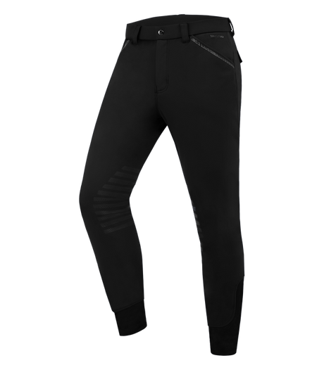 E.L.T Men's Mailo Knee Silicone Breeches #colour_black