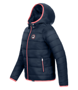 E.L.T Lucky Liv Children's Quilted Jacket #colour_night-blue