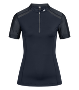 E.L.T Nancy Ladies Functional-Zip-Shirt #colour_deep-blue