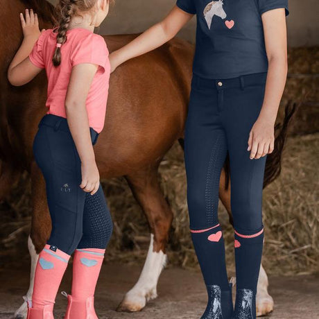 E.L.T Essential Children's Silicone Breeches #colour_deep-blue