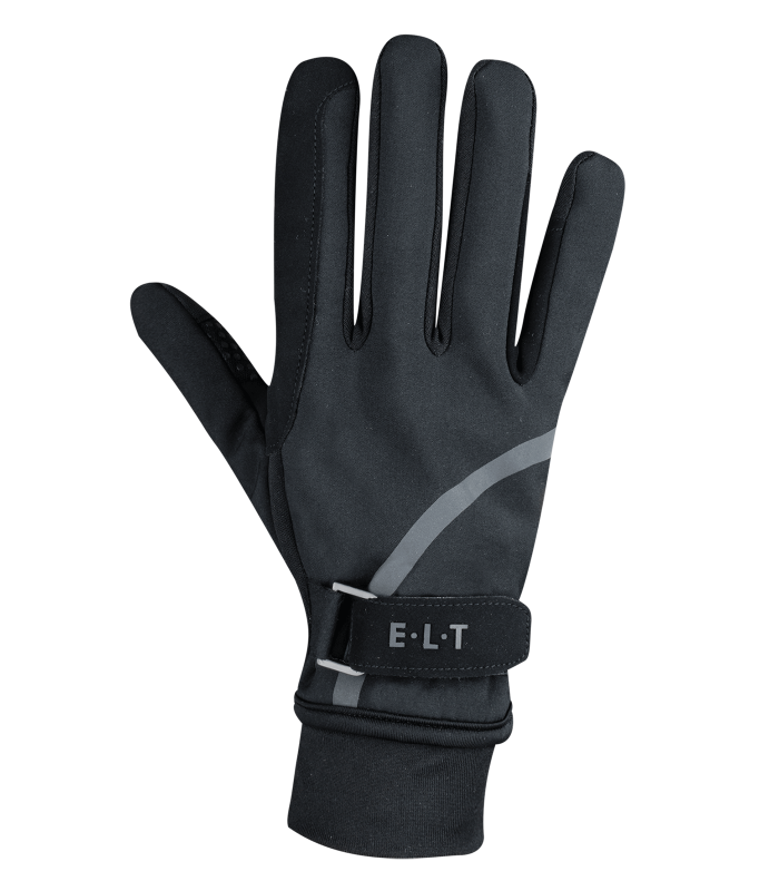 E.L.T Locarno Riding Gloves #colour_black