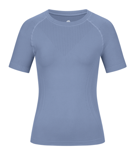 E.L.T Pisa 3D-Knit Functional Shirt #colour_blue-grey