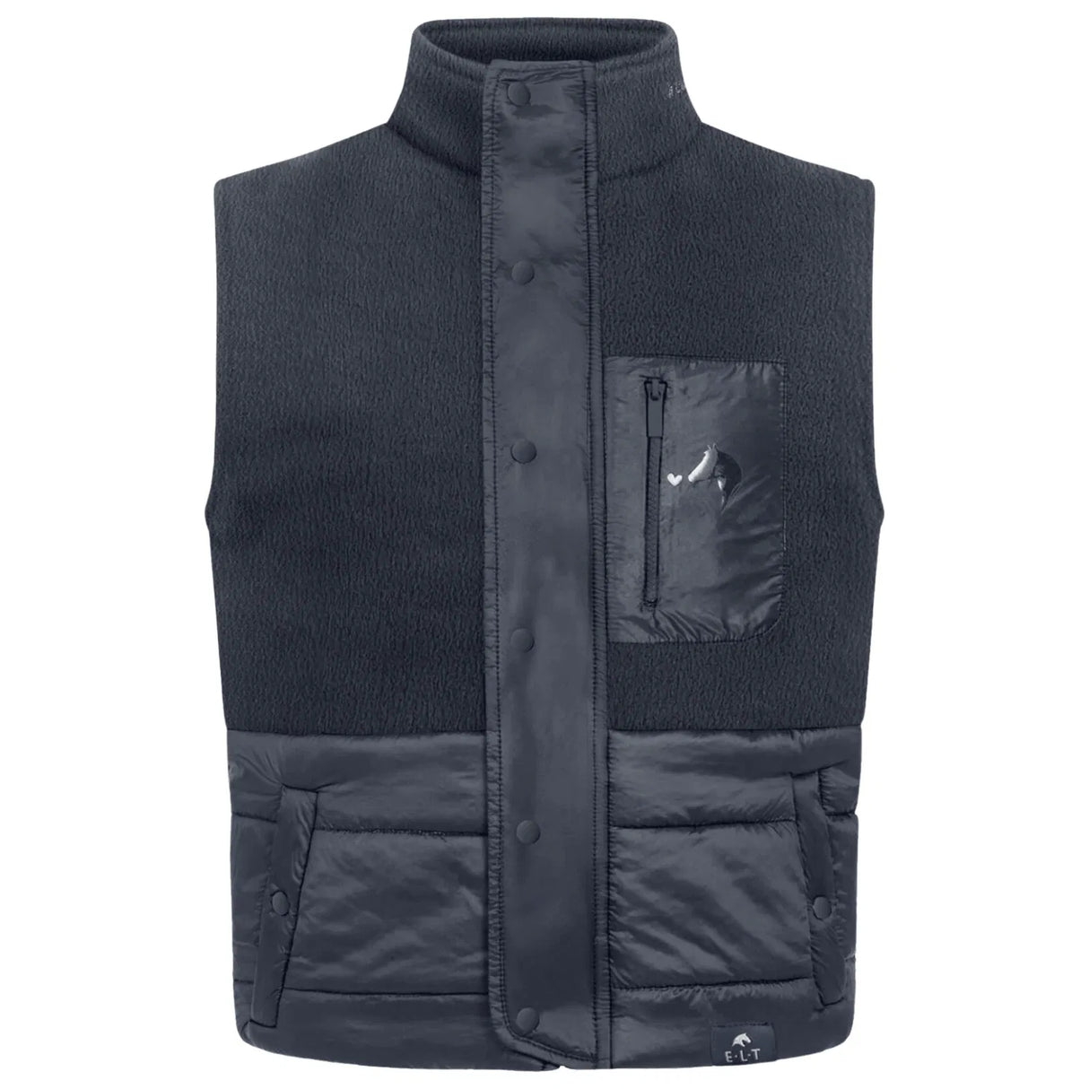ELT Children's Lucky Milu Quilted Gilet #colour_deep-blue