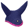 Hy Equestrian DynaMizs Ecliptic Fly Veil #colour_navy/magenta