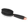 Waldhausen Double Side Brush with Gel Handle #colour_black-rose-gold