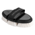 Waldhausen Flex Cuddle Brush with Goat's Bristles #colour_schwarz-grau