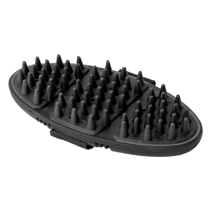 Waldhausen Flex Massage Brush #colour_black-grey