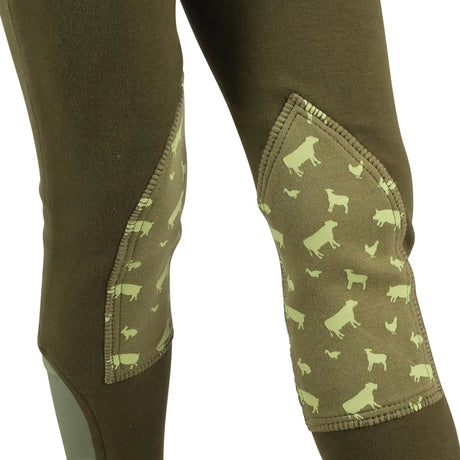 Farm Collection Tots Jodhpurs By Little Knight #colour_olive-green