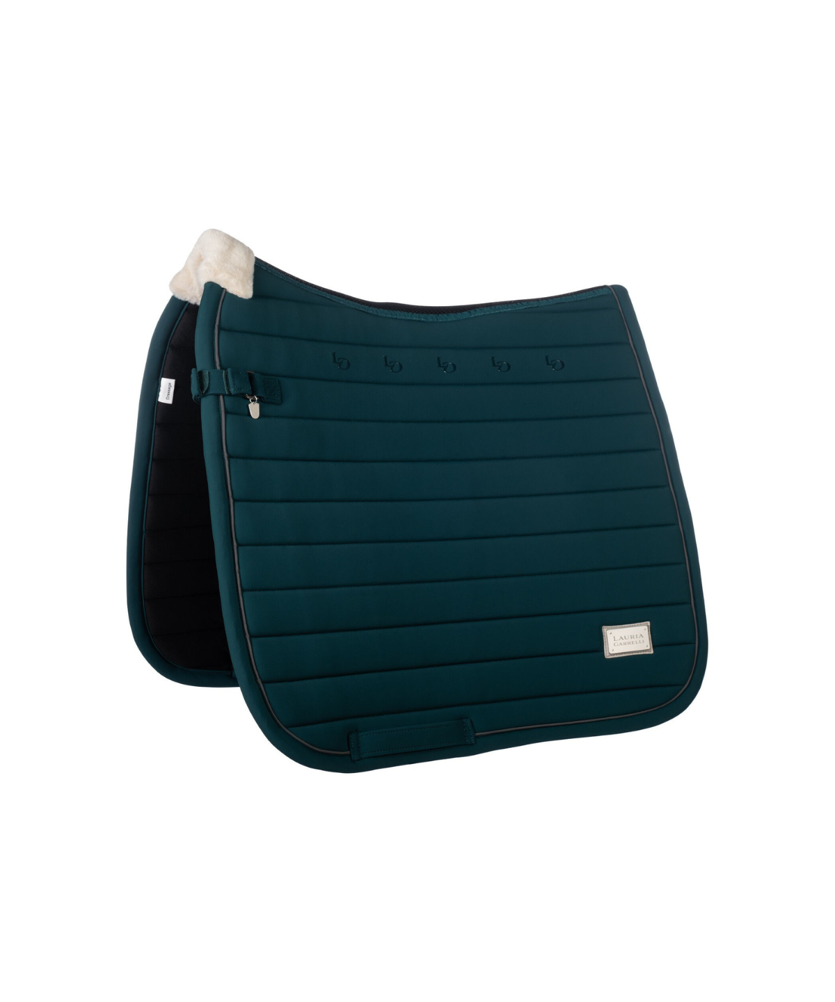 HKM Saddle Cloth -Livigno Elegance- #colour_deep-green