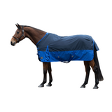 HKM 600D 300g Turnout Rug -Chester- #colour_navy-blue