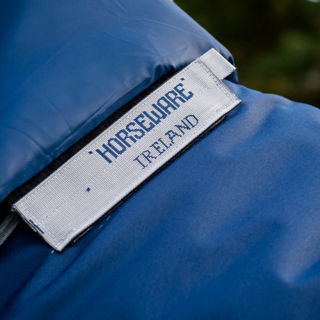 Horseware Ireland Amigo 1200D FieldSafe Plus 250g Turnout Rug Turnout Rug #colour_navy-titanium-grey-silver
