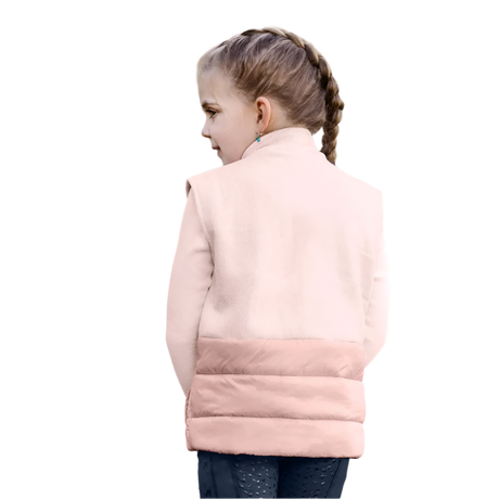 E.L.T Children's Lucky Milu Quilted Gilet #colour_pale-pink