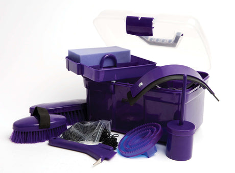 Roma Ultimate 10 Piece Grooming Kit #colour_purple